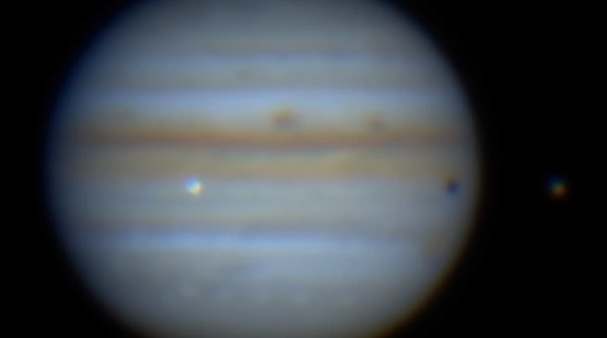 giove colpito asteroide