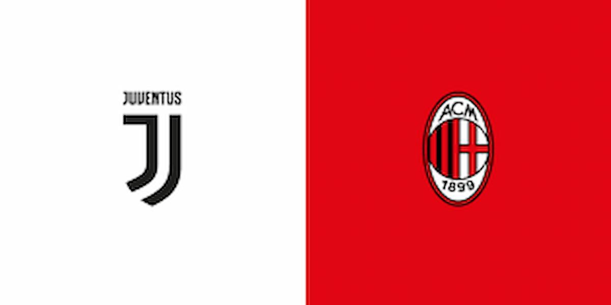 Juventus-Milan, dove vedere la partita in diretta streaming o in tv. Data e orario
