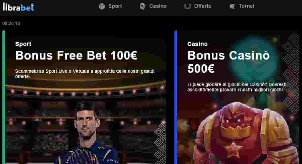 Librabet Scommesse Online - Le migliori opzioni di scommessa nel 2021