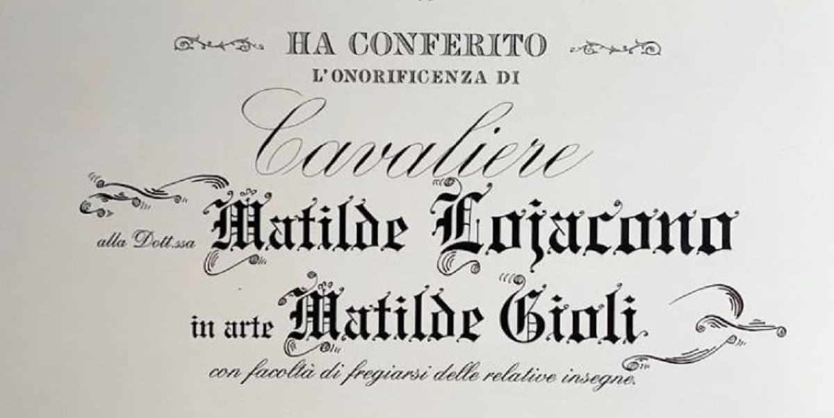 Matilde Gioli, l'attrice nominata Cavaliere della Repubblica: "E' per mio padre"