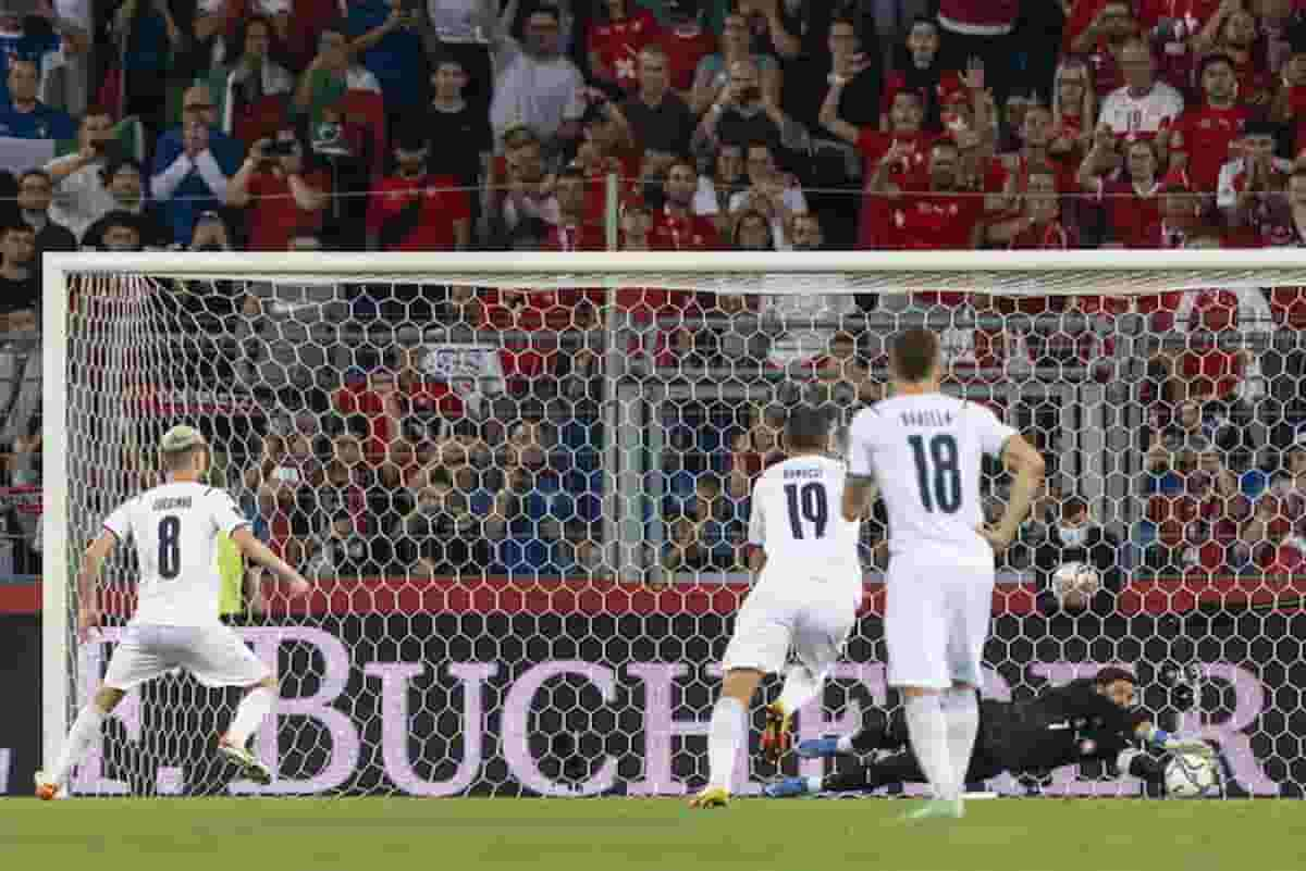 Svizzera Italia 0-0 VIDEO highlights: rigore sbagliato da Jorginho, nuovo record imbattibilità