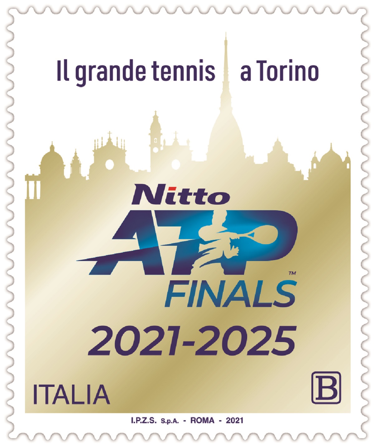 Poste Italiane, francobollo della serie tematica lo Sport dedicato alle Nitto ATP Finals