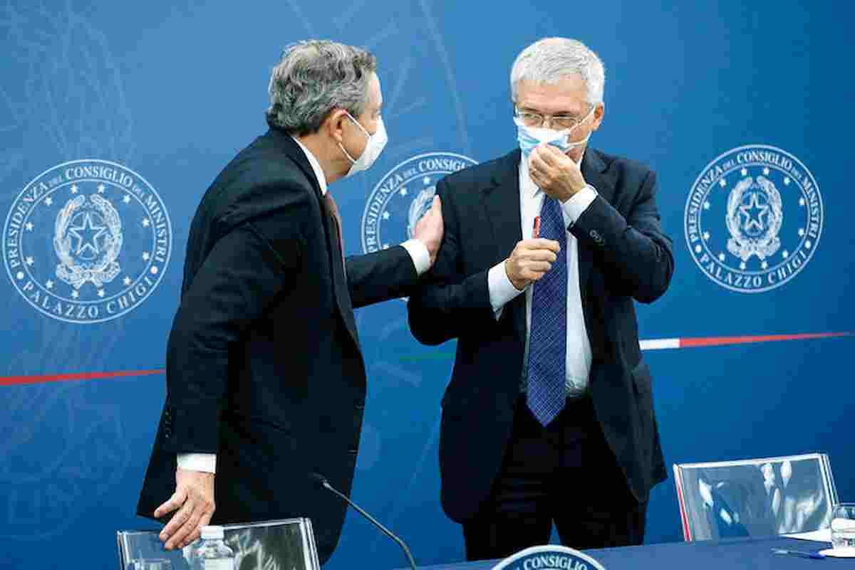 draghi franco, foto ansa