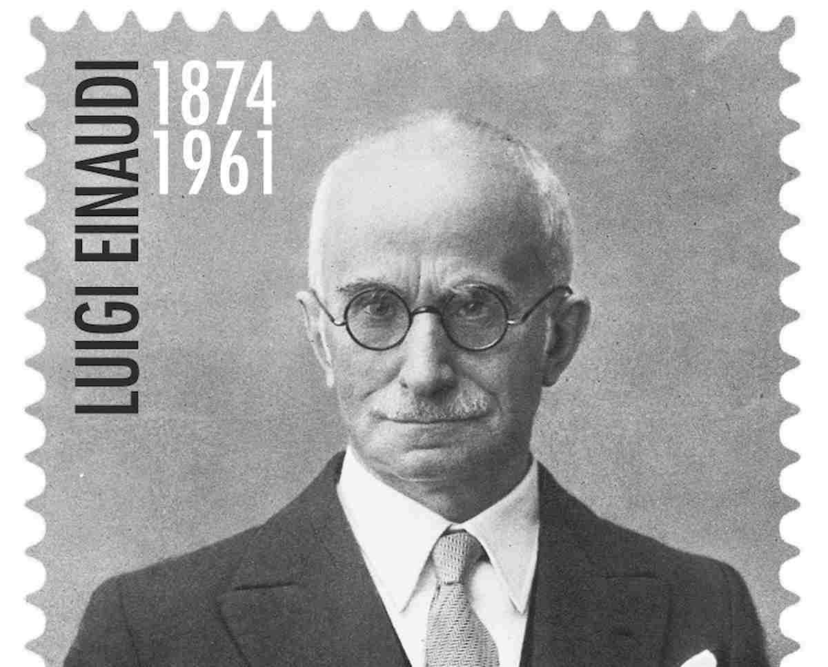 Luigi Einaudi, il francobollo per ricordare il grande economista e presidente della Repubblica a 60 anni dalla sua morte