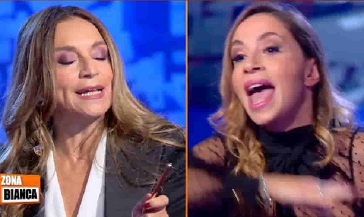 Malena la Pugliese e Caterina Collovati litigano a Zona Bianca (su Rete 4) sull'educazione sessuale