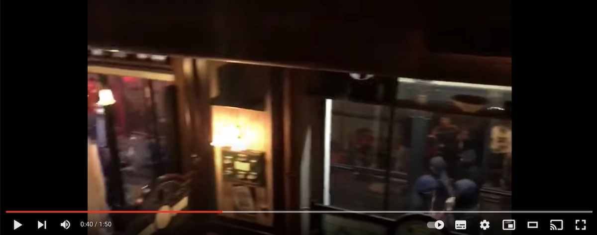 Ultras Atalanta assaltano tifosi del Manchester United in un pub di Bergamo VIDEO