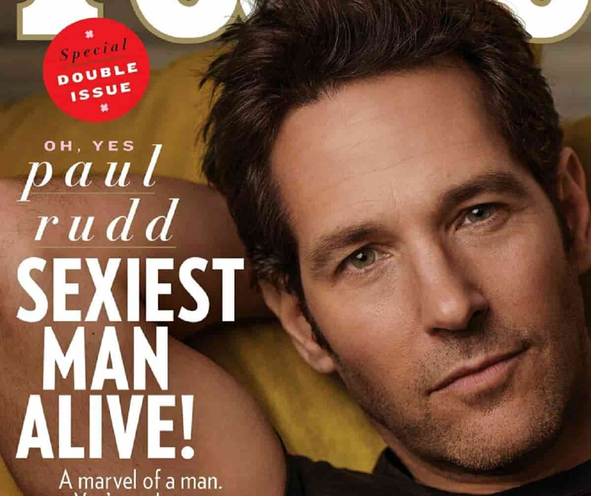 Paul Rudd secondo People è l'uomo più sexy del 2021: "Le persone ora diranno: cosa?"