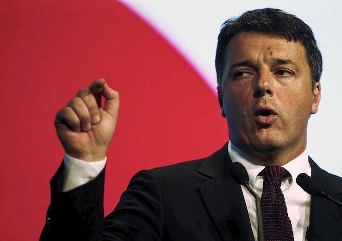 Renzi, getti la maschera, l'outing sul palco della Leopolda: è sempre stato a destra, a sinistra si rassegnino