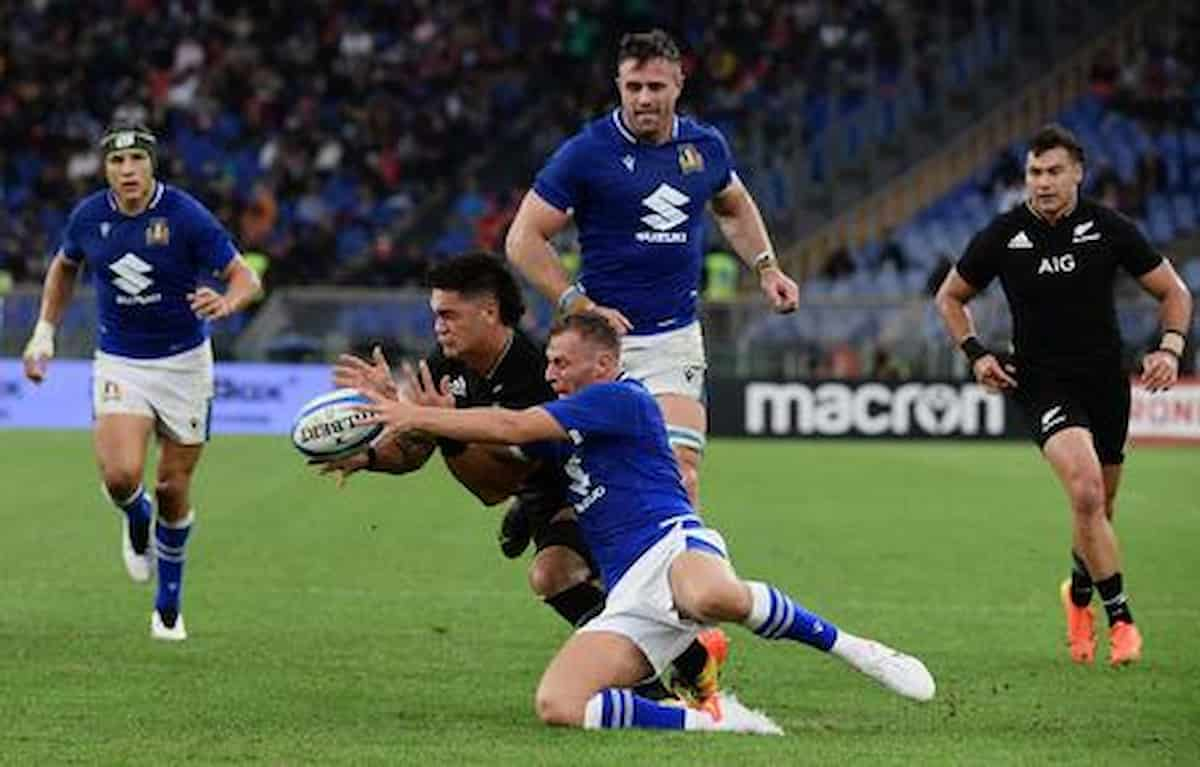 Rugby, Italia Ko ma a testa alta con i marziani All Blacks, l’Olimpico di Roma ha applaudito gli azzurri