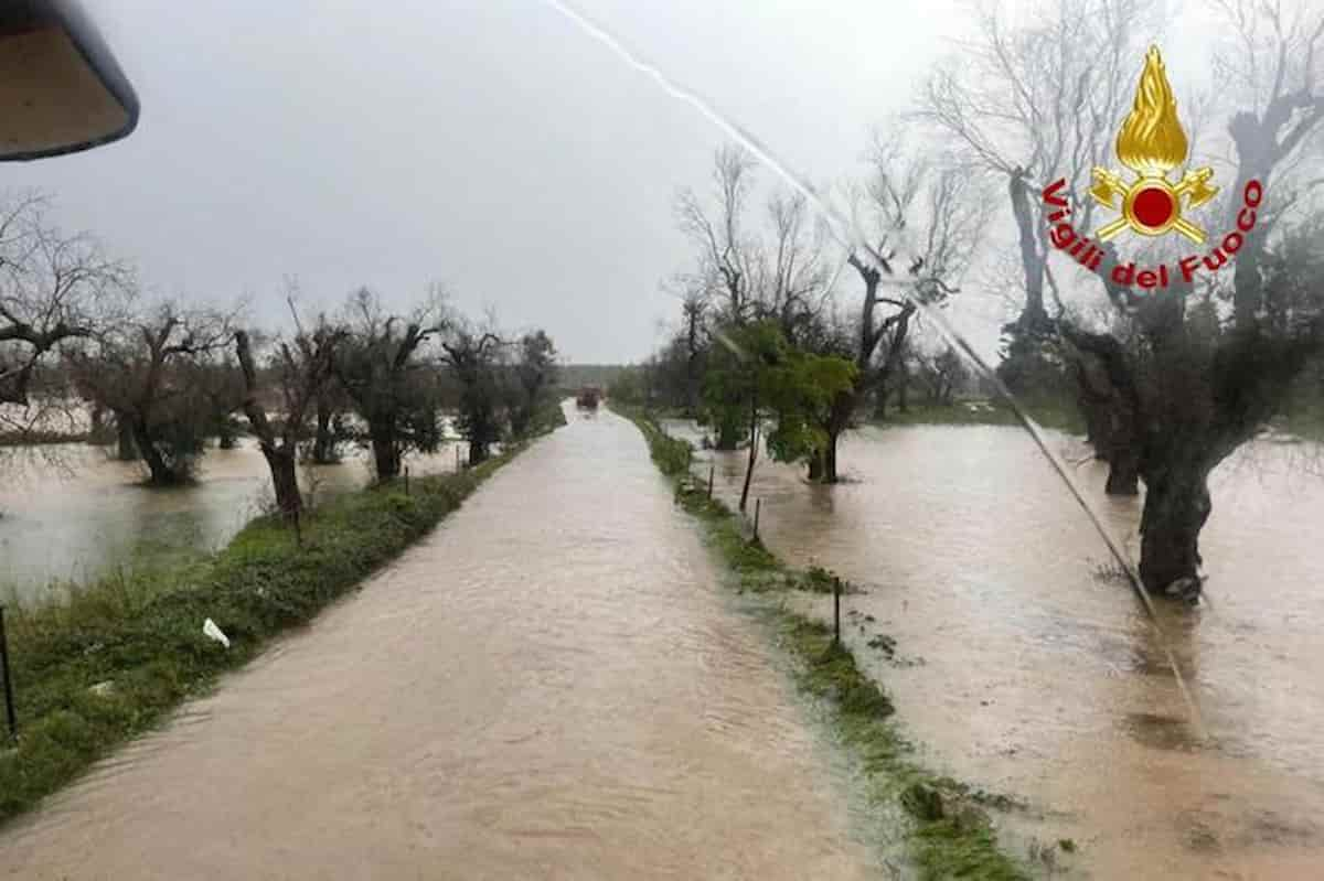 Maltempo Salento