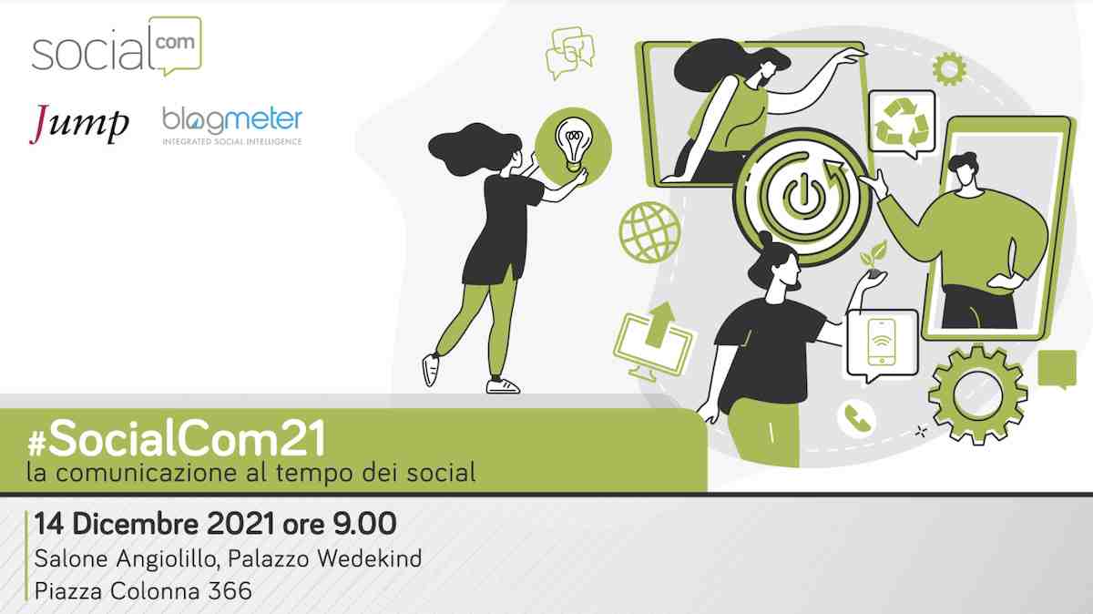 #SocialCom21: come la pandemia ha stravolto il Paese. Solo a novembre oltre mezzo milione di articoli sul Covid