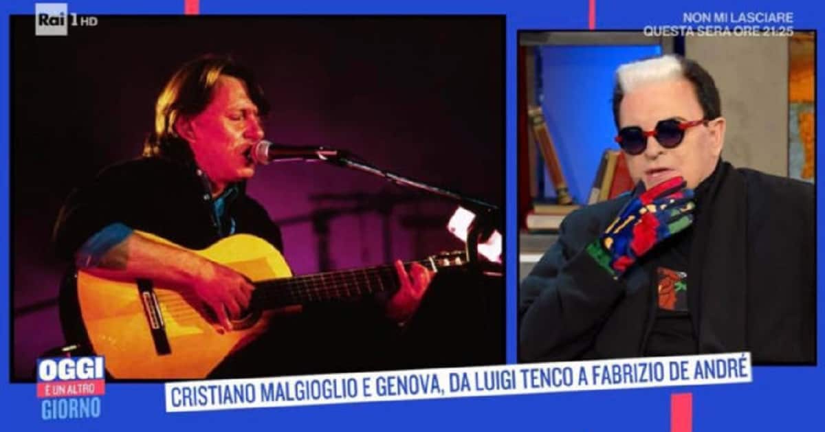 Oggi è un altro giorno, Cristiano Malgioglio: "Tormentavo in continuazione Fabrizio De Andrè"