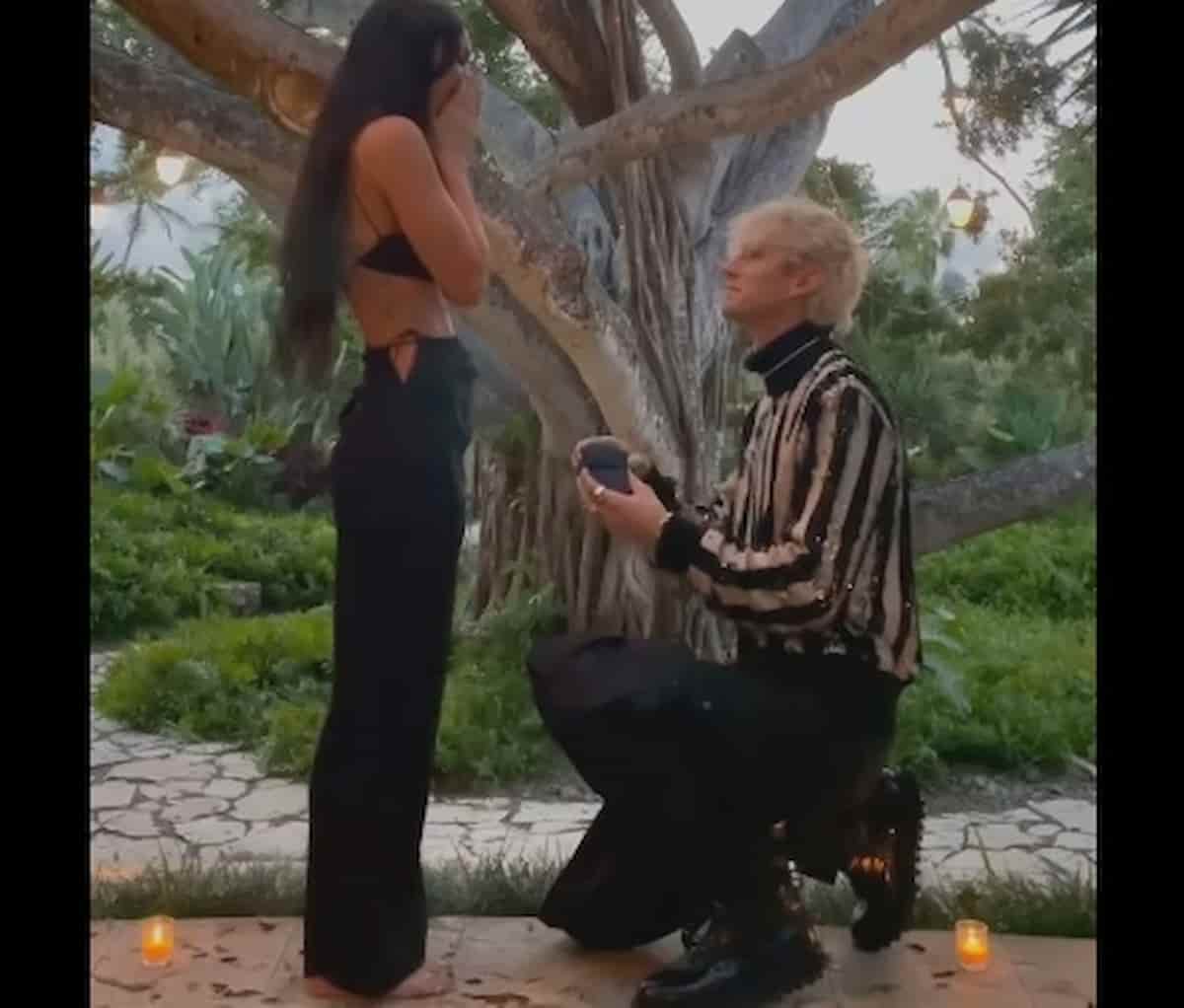 Megan Fox Machine Gun Kelly sposano