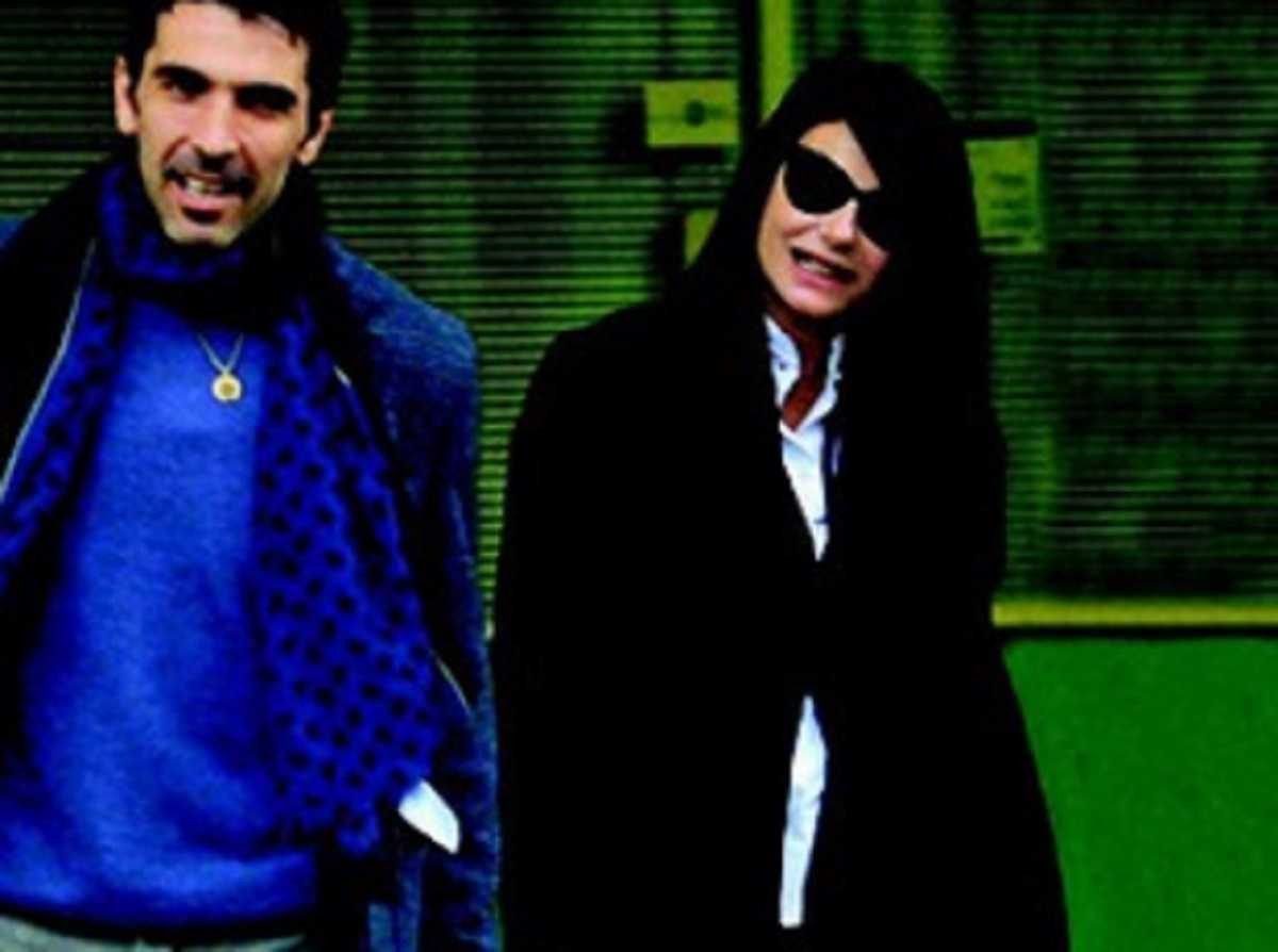 gigi buffon e ilaria d'amico in crisi ansa