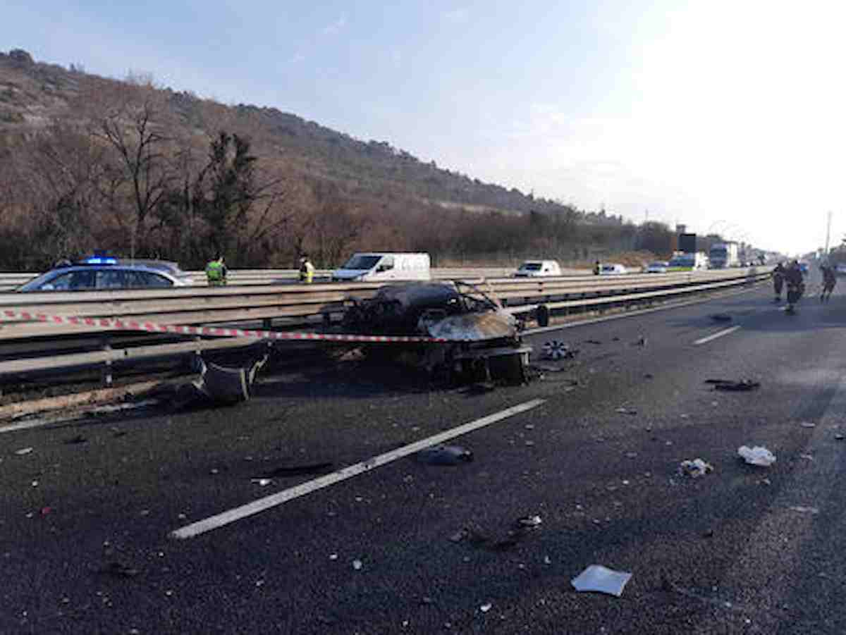 Incidente sulla SS45bis Gardesana all'altezza di Mazzano (Brescia): 2 morti e 2 feriti