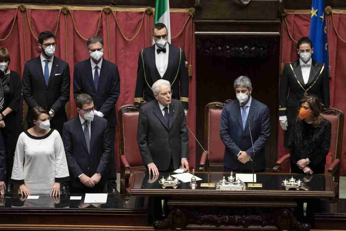 mattarella foto ansa