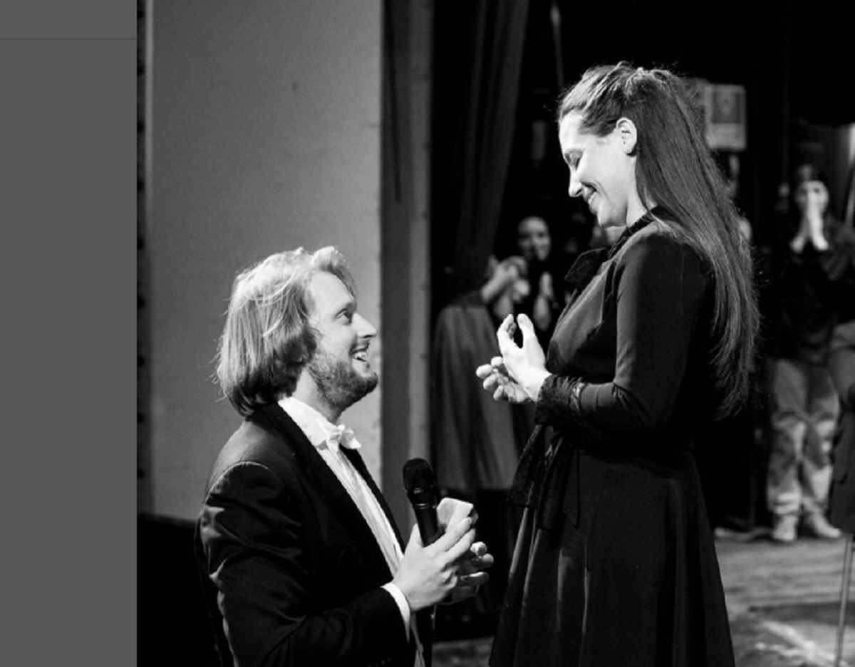 Annamaria Di Lauro durante un concerto