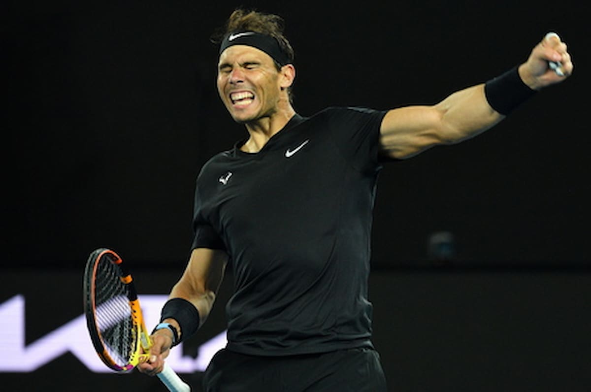 Tennis, nessuno come Nadal (21 Slam): a 35 anni centra a Melbourne una rimonta da leggenda