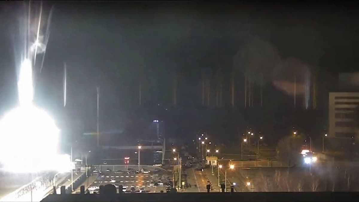 Guerra in Ucraina centrale nucleare di Zaporizhzhia