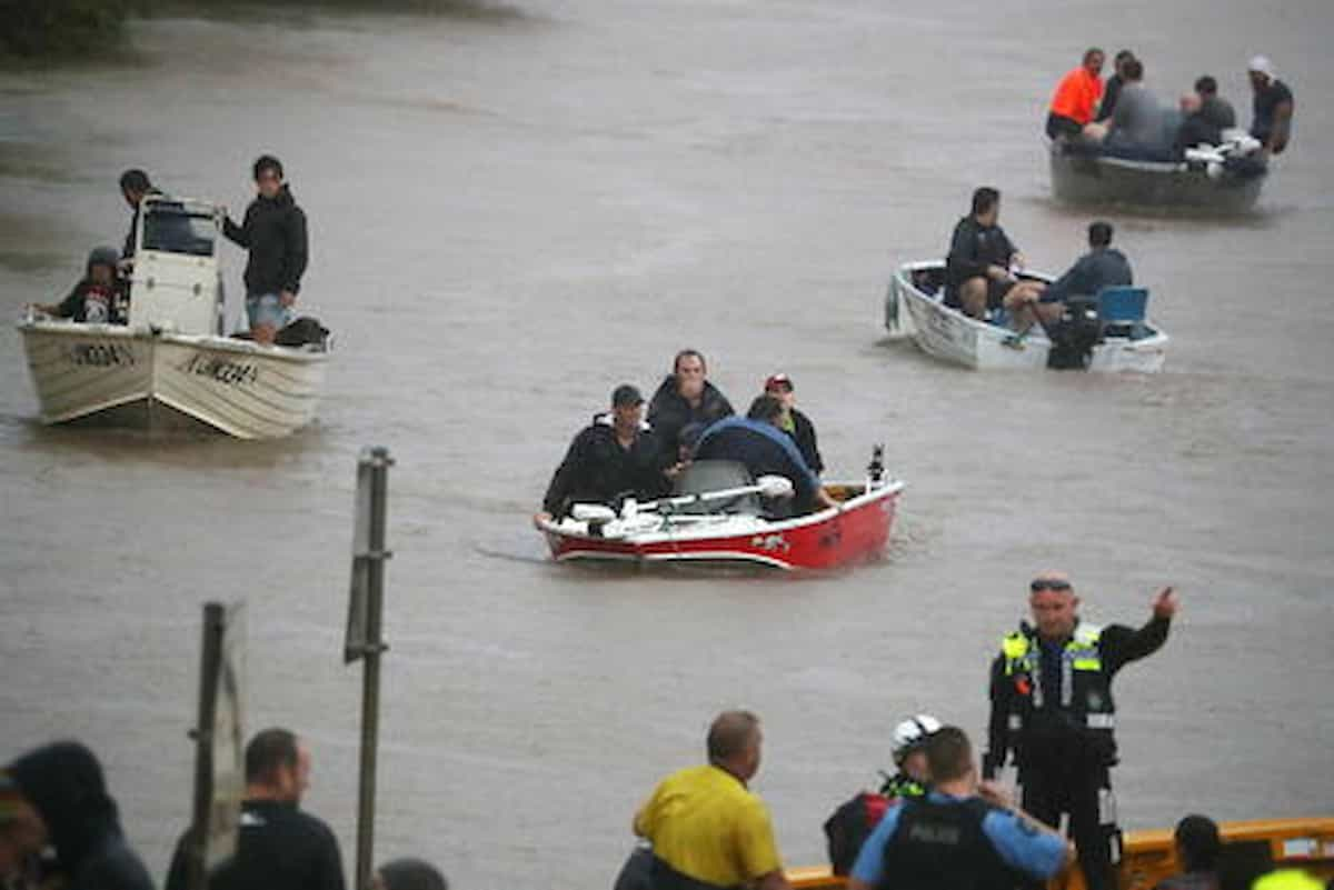 Australia piogge torrenziali inondazioni