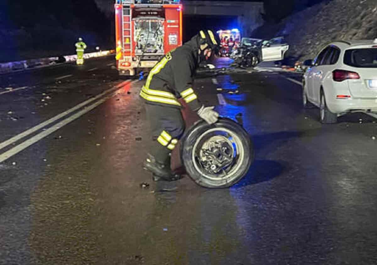 A4, scontro tra due camion: uno trasportava cavalli. Morti due animali