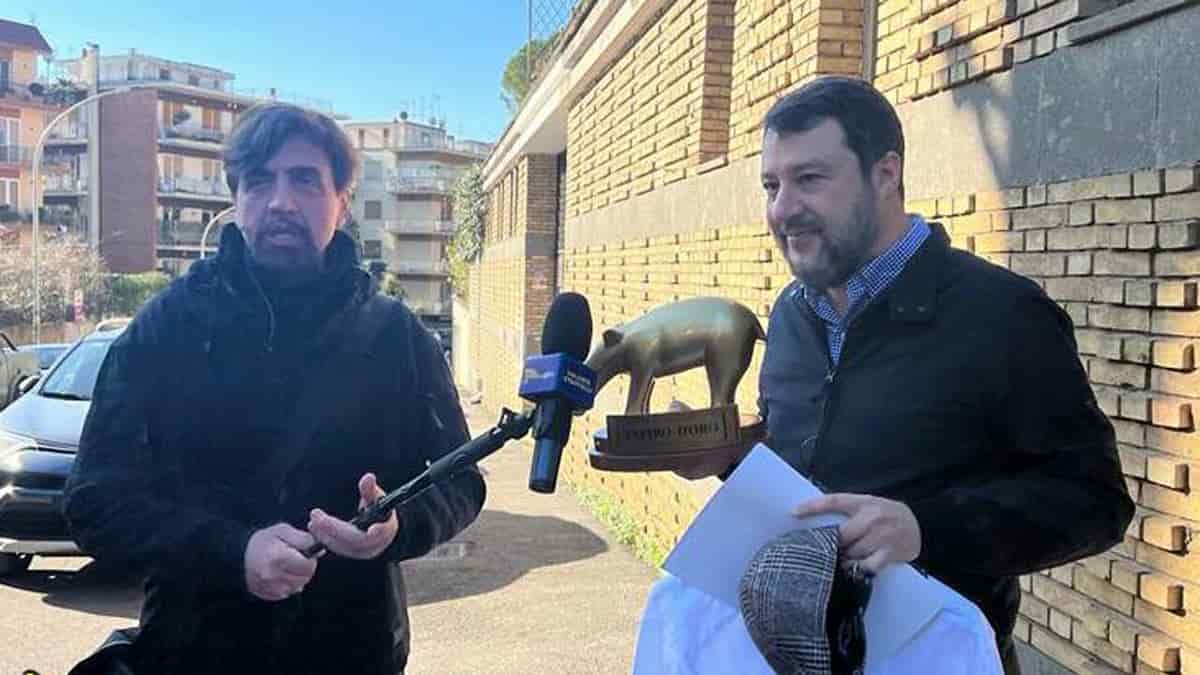 Tapiro d'oro Salvini