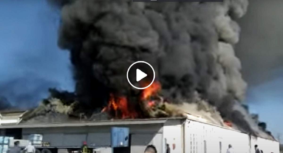 incendio gallese scalo