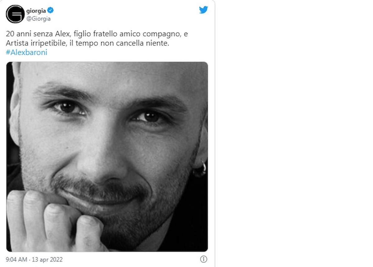 alex baroni, giorgia