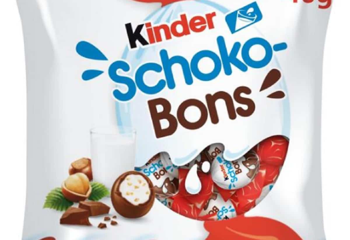 Kinder Schoko Bons e salmonella, Ferrero decide il ritiro di alcuni lotti anche in Italia