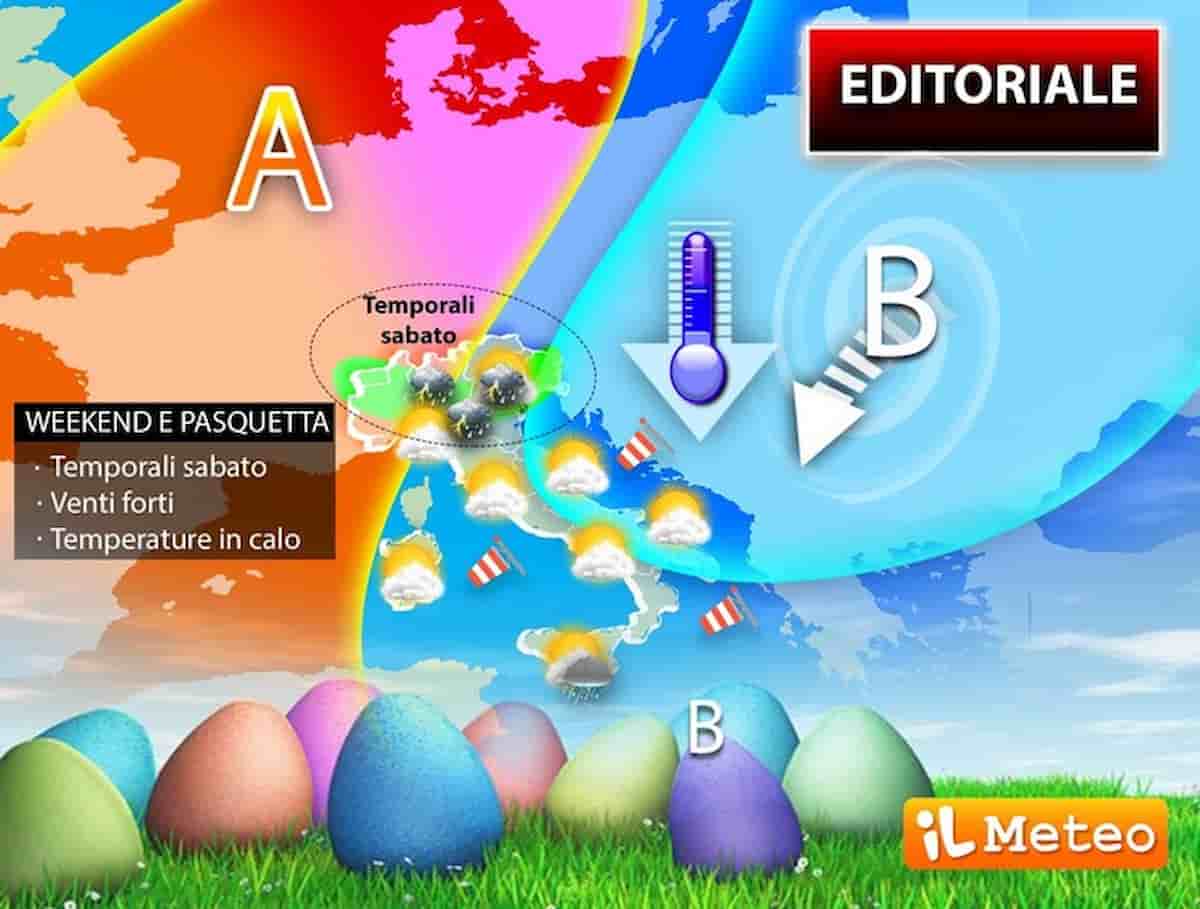 meteo pasqua pasquetta