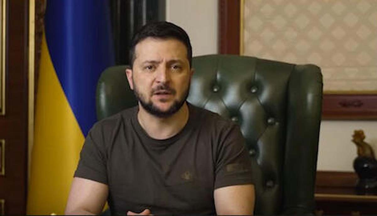 Il presidente ucraino Zelensky