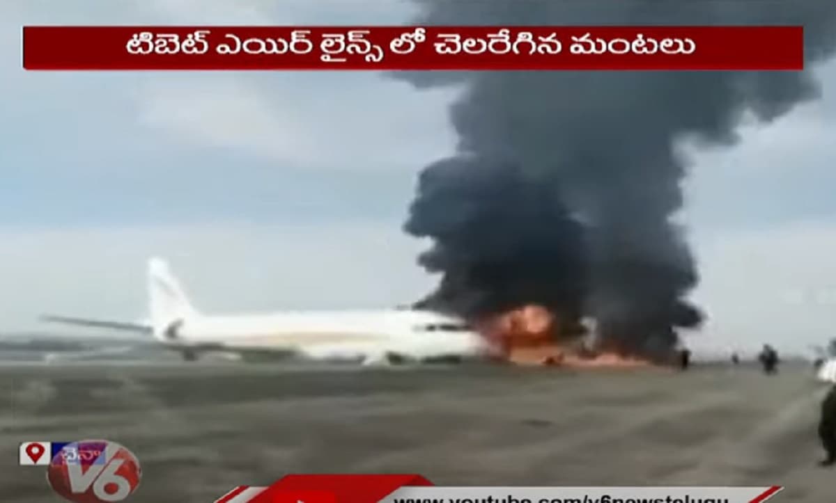 Cina, aereo esce di pista e prende fuoco: la fuga dei passeggeri tra le fiamme VIDEO