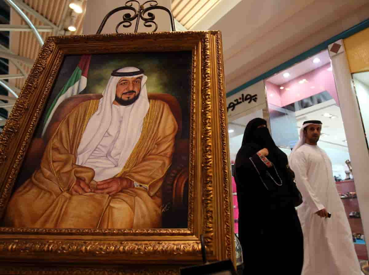 Khalifa bin Zayed Al Nahyan morto