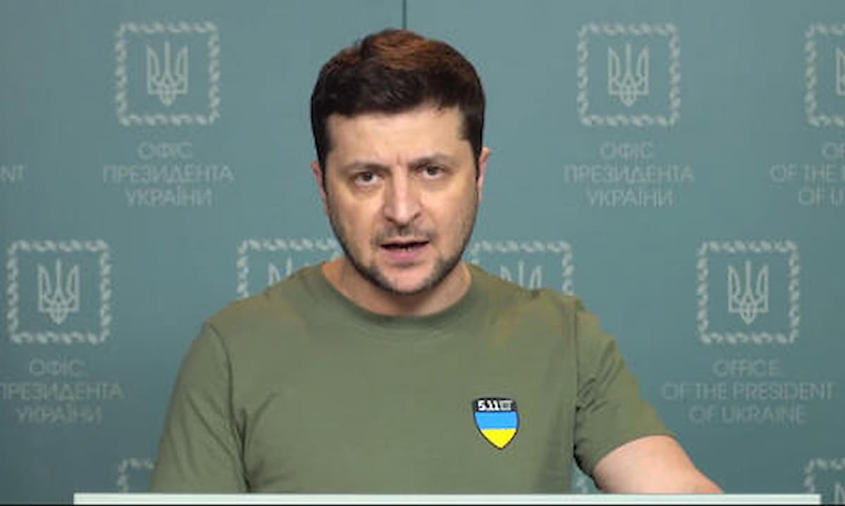 Guerra in Ucraina Zelensky crimea