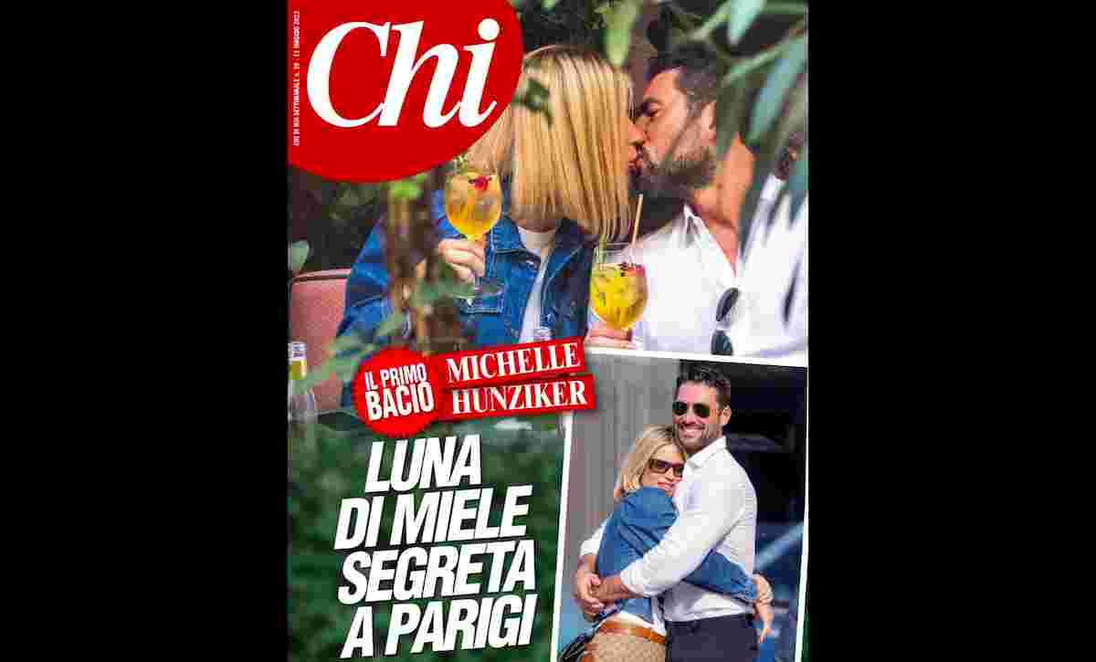 Michelle Hunziker-Giovanni Angiolini, CHI pubblica la prima foto del bacio a Parigi