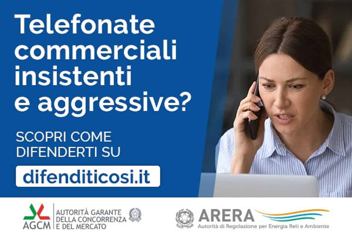 Al via la campagna di comunicazione AGCM e ARERA #difenditicosi dai call center aggressivi