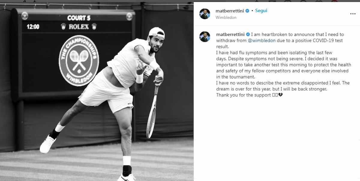 wimbledon berrettini