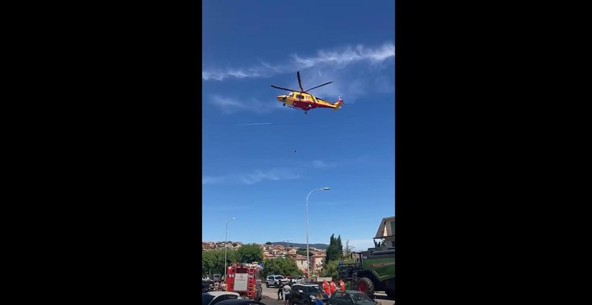 elicottero castelfidardo