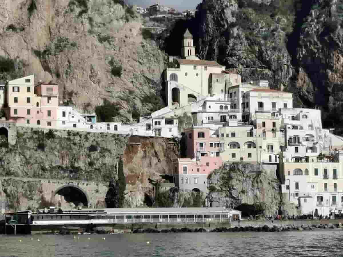 amalfi frana statale