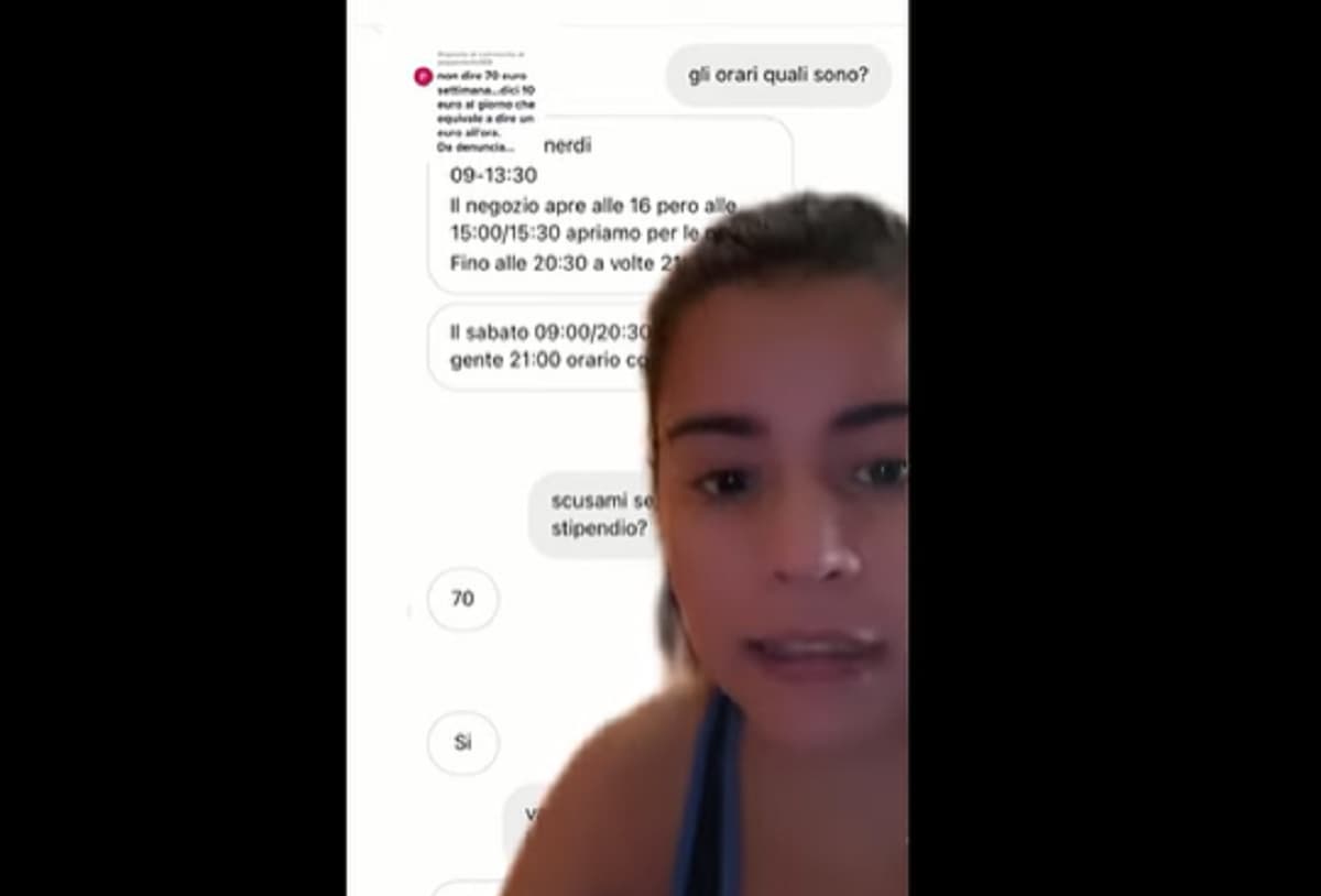 Dieci ore di lavoro al giorno per 280 euro al mese? "Ho rifiutato e mi hanno detto che non avevo voglia"