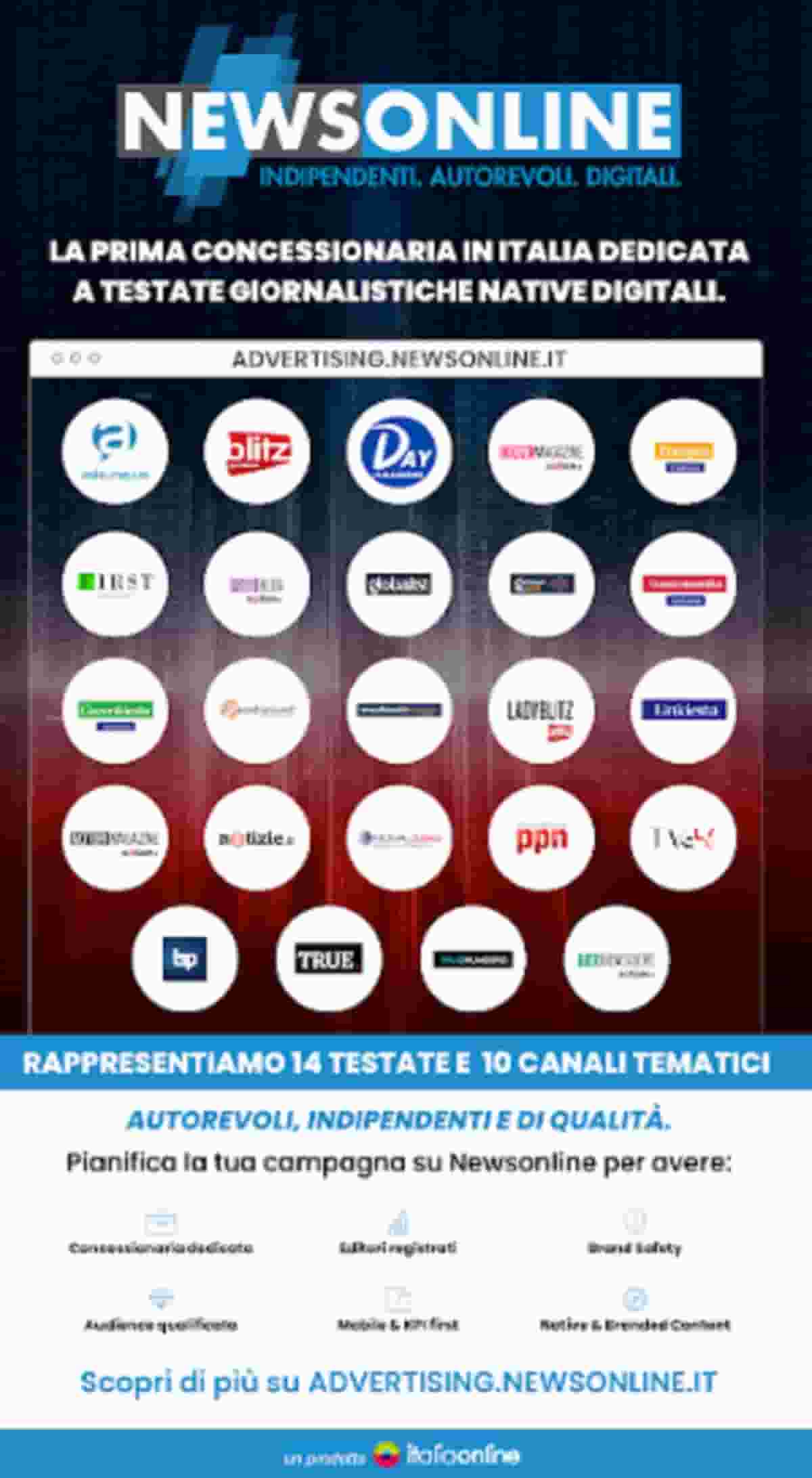 Agenzia Nova entra in Newsonline, il network per la raccolta pubblicitaria su testate di news di ItaliaOnline
