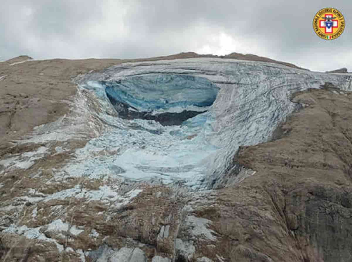 Marmolada, gli esperti: i ghiacciai più a rischio sono quelli sotto i 3500 metri. Ecco quali sono