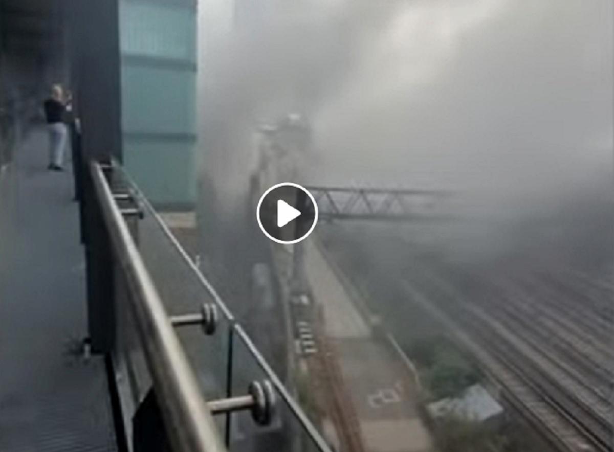 londra incendio metro