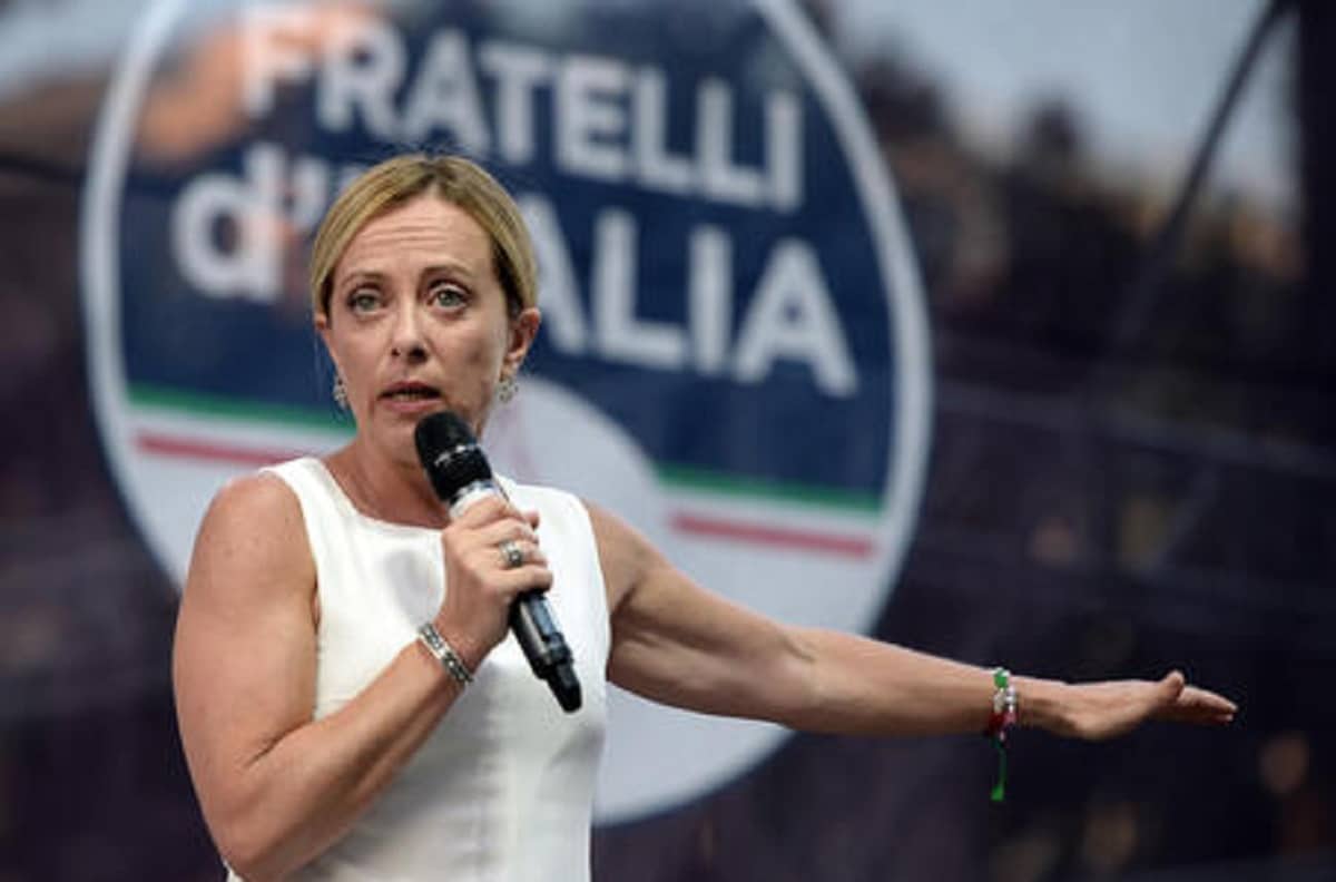 Sondaggio Radar Swg: Fratelli d'Italia a 25,8%. Poi Pd (21,4%), Lega (12,1%) e M5s (11,9%)