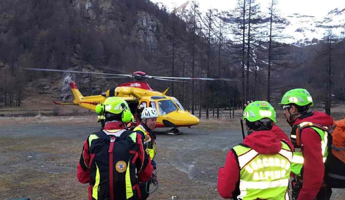 Pizzo Andolla, recuperato il corpo senza vita dell'alpinista precipitato lungo il sentiero