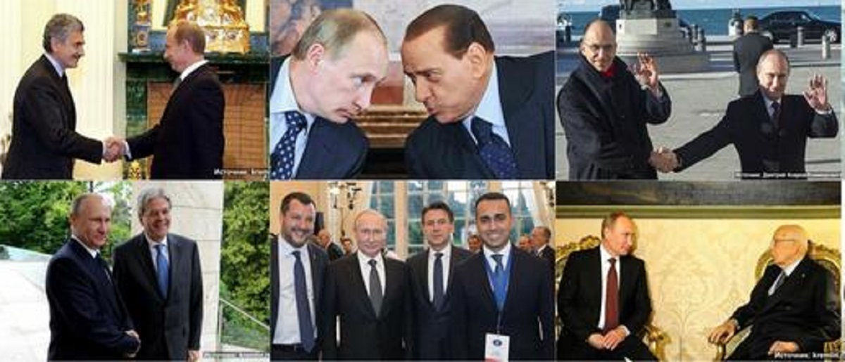 Elezioni ambasciata russa provoca, foto di Putin con tutti i leader italiani: "Molto da ricordare"