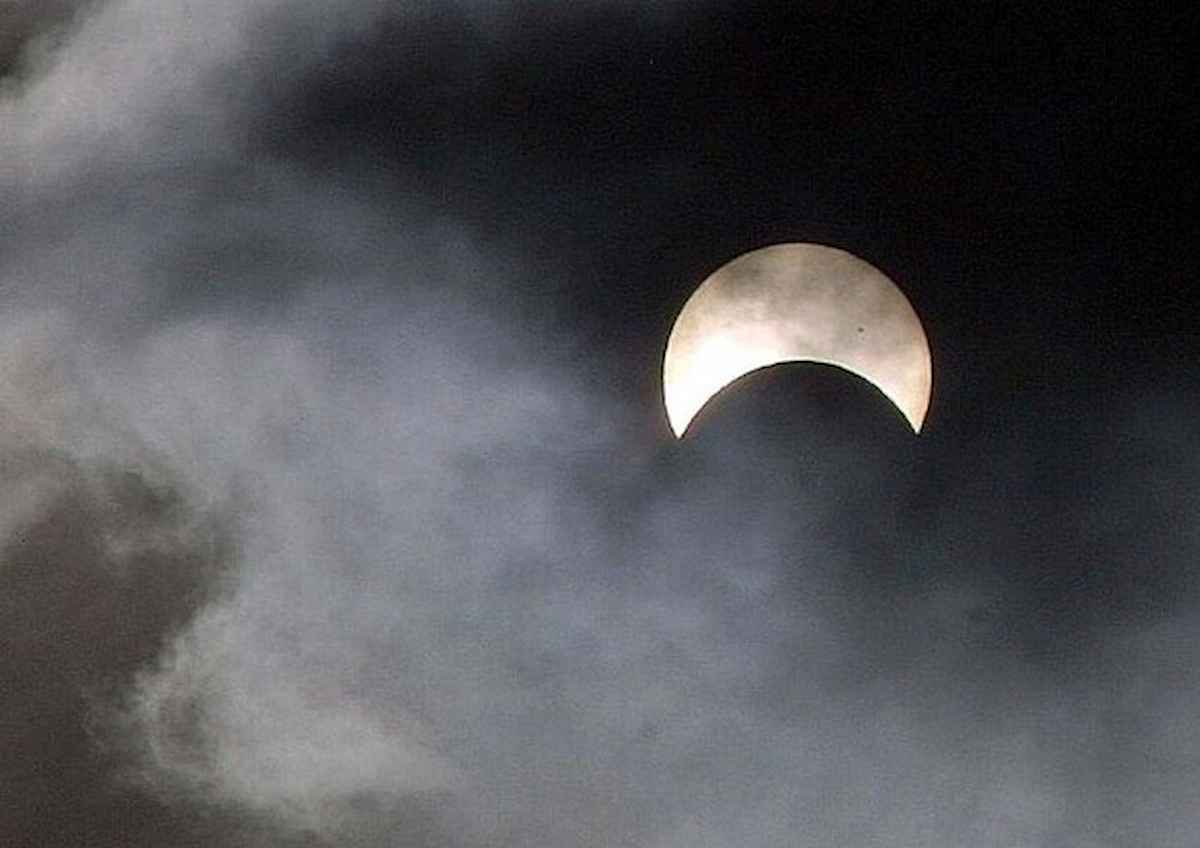 eclissi sole, foto ansa