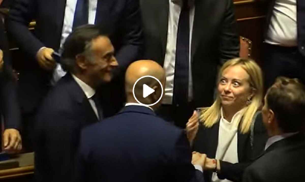 meloni al senato