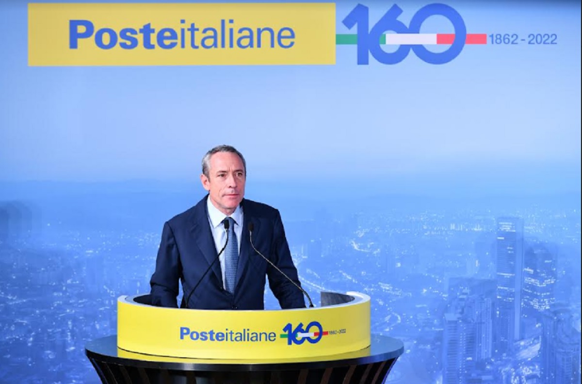 L'amministratore delegato di Poste Italiane Matteo Del Fante