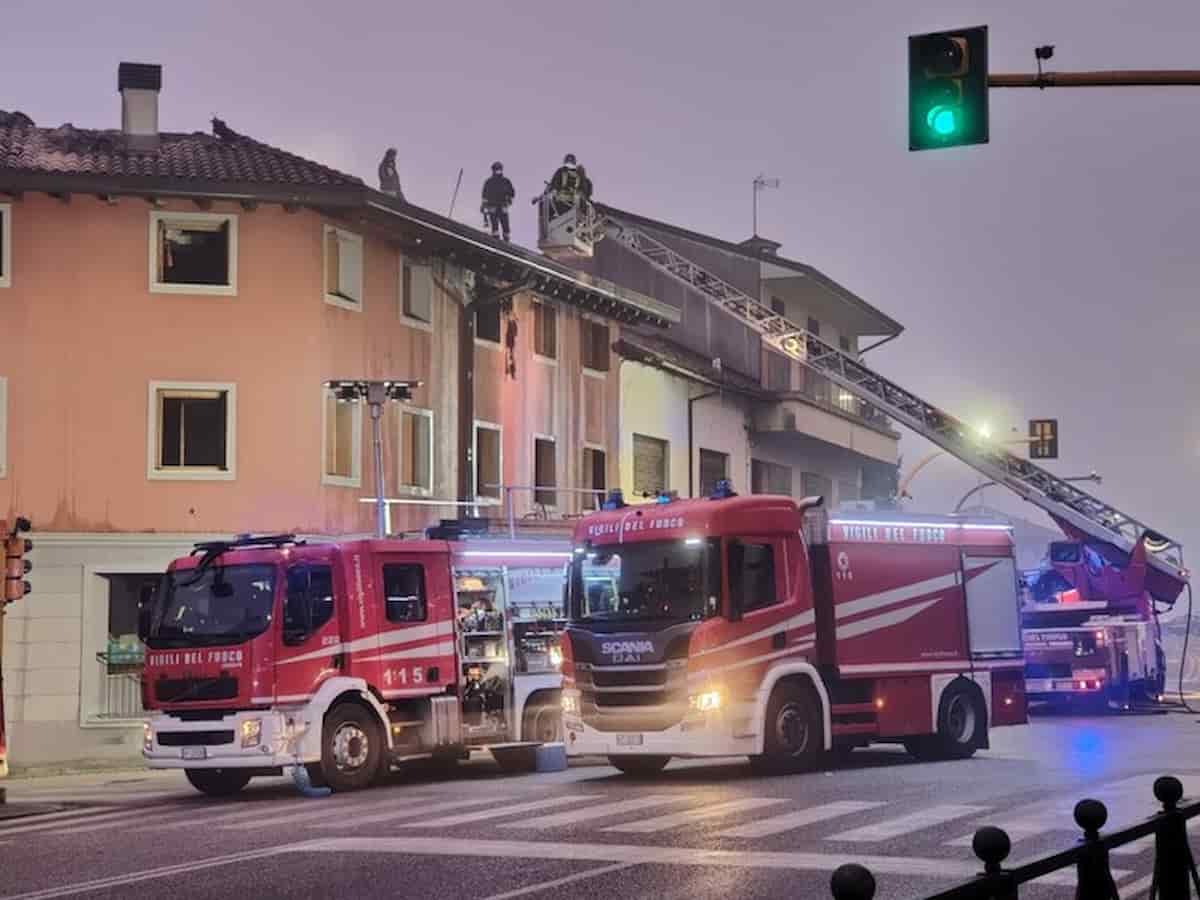 incendio comunità ragazzi pasian